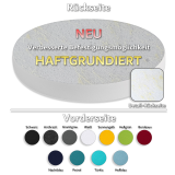 7 Acoustic sound absorbers made of Basotect ® G+ / Circular Colore-Set White