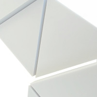 6 Absorber Dreiecke aus Basotect ® G+ / je 398 x 345 x 70 mm