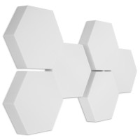 6 honeycomb absorbers made of Basotect ® G+ / 300 x 300 x 50/70mm