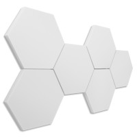 6 honeycomb absorbers made of Basotect ® G+ / each 300 x 300 x 30mm