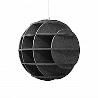 SATELLITE 3D acoustic object sphere for optimal room acoustics, INNOVATIVE DESIGN / DM: 58 cm