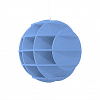 „SATELLITE“ 3D-Akustik-Objekt Kugel für optimale Raumakustik, INNOVATIVES DESIGN / DM: 58 cm
