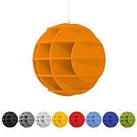 SATELLITE 3D acoustic object sphere MONO for optimal room acoustics, INNOVATIVE DESIGN / DM: 40 cm