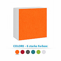 Schallabsorber aus Basotect ® G+ / Regaleinsatz passend z.B. für IKEA KALLAX oder EXPEDIT