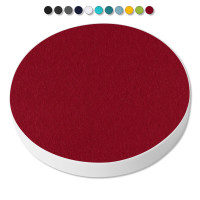 1 Acoustic sound absorber made of Basotect ® G+ / circle 55 cm (bordeaux)