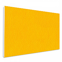 Basotect ® G+ sound absorber / Wall object acoustic sound insulation 82,5x55cm (Sunny Yellow)