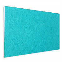 Basotect ® G+ sound absorber / Wall object acoustic sound insulation 82,5x55cm (Turquoise)