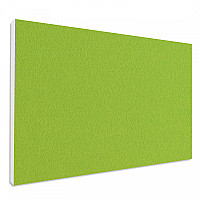 Basotect ® G+ sound absorber / Wall object acoustic sound insulation 82,5x55cm (Light Green)