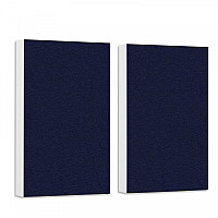 2 Basotect ® G+ sound absorber / Wall object acoustic sound insulation 82,5x55cm (Dark Blue)