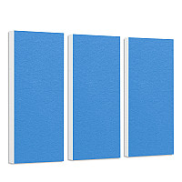 Schallabsorber-Set Colore aus Basotect G+ < 3 Elemente > Hellblau