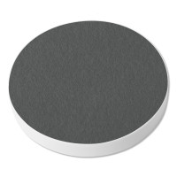 1 Acoustic sound absorber made of Basotect ® G+ / circle 55 cm (granite grey)