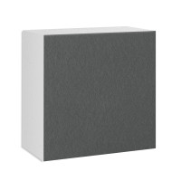 Sound absorber made of Basotect ® G+ / shelf insert suitable for example for IKEA KALLAX or EXPEDIT - Granite grey