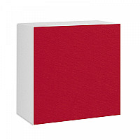Sound absorber made of Basotect ® G+ / shelf insert suitable for example for IKEA KALLAX or EXPEDIT - Bordeaux