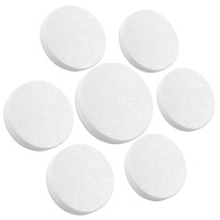 7 Acoustic sound absorbers made of Basotect ® G+ / Circular Colore-Set White