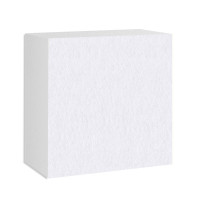 Sound absorber made of Basotect ® G+ / shelf insert suitable for example for IKEA KALLAX or EXPEDIT - White