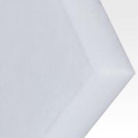 Polyester-Dämmvlies-Matte / Stärke 50mm / selbstklebend - RG: ca. 30kg/m³ - weiß
